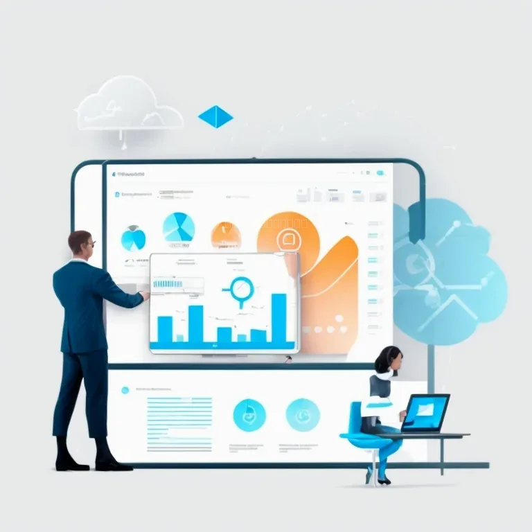 Custom AI product development team collaborating